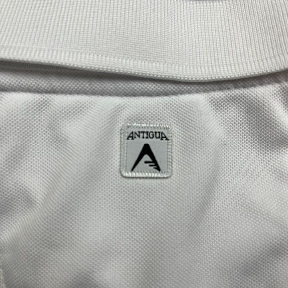 Chicago Cubs Antigua Womens‎ Polo Shirt XL White MLB Golf Performance Patch Logo - Picture 6 of 9